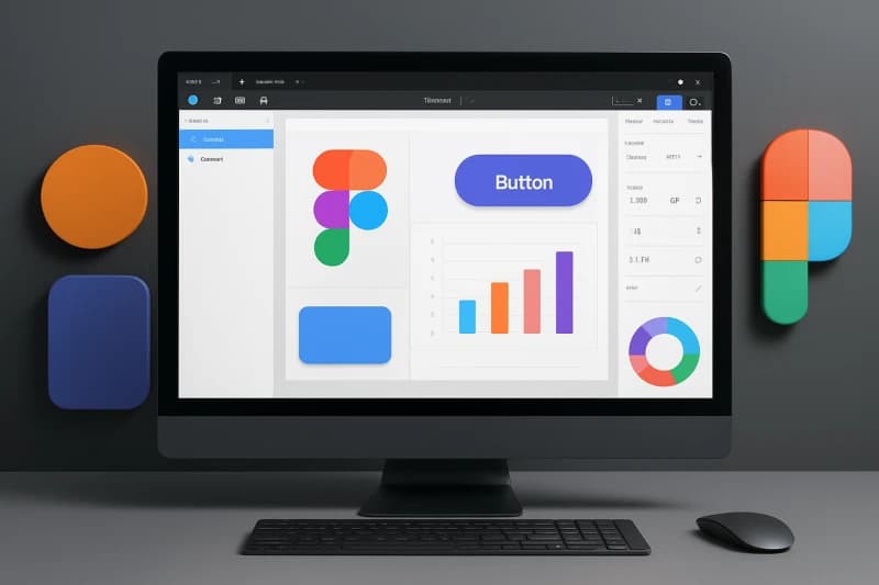 بهترین نرم‌افزار طراحی UI/UX در سال ۲۰۲۵ | مقایسه و راهنمای انتخاب برای طراحان